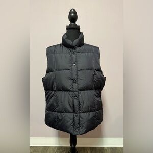 EUC Land’s End DOWN Puffer VEST Quilted